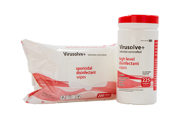 Virusolve+ HLD Wipes